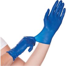 Einweghandschuhe Hygostar Latex Handschoenen Soft Blue Puderfrei 100 Stk