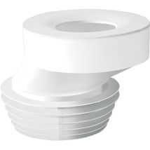 Wc-anschluss Exzentrisch 40 Mm - Weiß - Ø 90-110 Mm