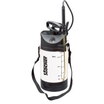 Bomba de presión 5 litros – Plástico resistente – Guarniciones FPM – Lanza ajustable 60-88 cm