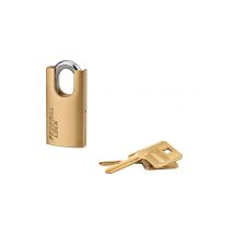Lucchetto A Chiave Fédéral Lock 510-p 40 Mm, Ottone, Per Cantiere, Arco Protetto In Acciaio, 2 Chiavi – Thirard