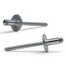 Rivetti in alluminio a forma di fiore 4,0 mm x 10 mm – Diametro testa 12 mm – 3,5% Mg – Bralo
