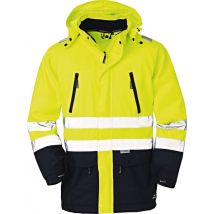 Protect Workwear - Chaqueta De Alta Visibilidad Detroit Amarillo/navy,talla Xl