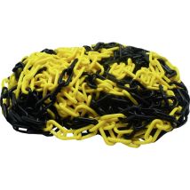 Mw Tools - Viso Cnj801sbs Catena Chiusa Nero, Giallo Plastica 25 M