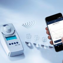 Fotómetro MD110 3 en 1 – Análisis de agua de piscina – Bluetooth – Sumergible IP68 – 16 mediciones – Accesorios incluidos
