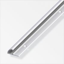 Alfer Einfassprofil 2 M, 26 X 13 Mm Aluminium Eloxiert Silber Einlassprofil