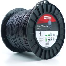 Oregon - Filo Decespugliatore Tondo Ritorto Nylium Silencio Nero Ø2.7mm/280m 800018