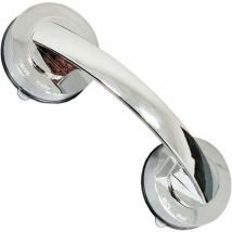 Poignée De Porte À Ventouse, Réfrigérateur Poignée De Porte De Salle De Bain,bec De Cane,solide Et Exquis,parfait Pour Salle De Bain (argent)