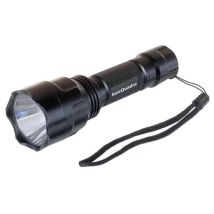 Torcia LED Ricaricabile in Alluminio 10W IP65 – 900 Lumen – Autonomia 1-15 Ore – Cfg