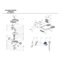 Fil de chargement pour maître – Accessoire pour tondeuse – Type de tondeuse, Type d'accessoire pour tondeuse, Longueur, Quantité par pack, Matières – 