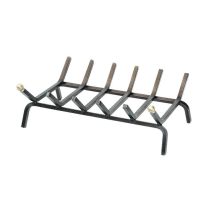 Eac - Schmiedeeisenkamin Bruciellegna - 6 Barre - 44x31xh13 Cm