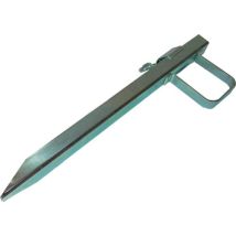 Rasendorn aus Metall 1280 x 170 x 120 mm 0,8 kg Zubehör für Feldschirm