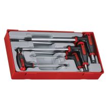 Teng Tools - Teng Tthex7 Tthex7 Metric Hex T-handle Driver Set, 7 Piece Tentthex7