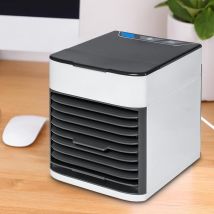 Personal Space Air Cooler And Humidifier, 3-in-1 Portable Mini Air Conditioner, Lightweight With Three Speeds