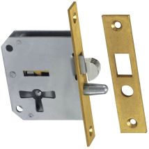 2173 Bart-rollladenschloss Links, Dornmaß 30 Mm, Stahl/stulp Messing - Junie