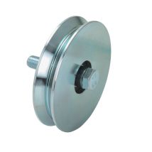 Ruote per cancelli in acciaio zincato – 120 mm – 3 ruote – Gola a Y – 1 cuscinetto – Combi Arialdo