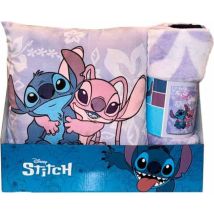 Juego De Ropa De Cama Disney Angel Stitch Multicolor Polar