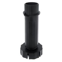 Pieds de meuble – Ø 28 mm – Hauteur 80 mm – ABS – Capacité de charge 450 kg – Noir