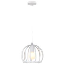 Round Industrial Vintage Pendant Light Modern Ceiling Light Iron Metal Pendant Lights For Kitchen Farmhouse Hallway Indoor White