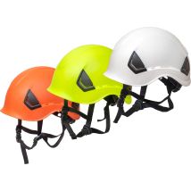 Casco Jar Pegasus EN397 con Rueda Naranja – ABS de alta resistencia – Arnés textil 6 puntos – Ventilación regulable – Uso en altura