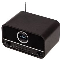 Retro-Radio CR 1182 – Bluetooth – 45 W – DAB+ – FM – Holzgehäuse – 220–240 V