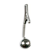 Bolsa De 2 Cascabeles De Laton Niquelado