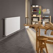 Kermi Profil-k Therm-x2 Flachheizkörper Typ 12 Weiß 500x64x800mm Mit Abdeckung 850w Bei 75/65/20 Grad C