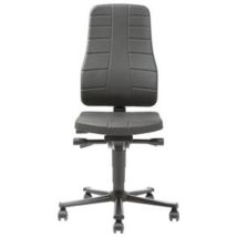 Bimos Bürostuhl Highline – Ergonomisch – Kunstleder – Sitzhöhe 450-600 mm – Breite 680 mm – Länge 689 mm – Gewicht 22,05 kg