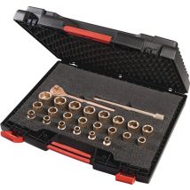 Endres Tools Knarrenkasten 25-teiligsw 10-32 Mm Antrieb 1/2 ′′