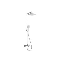 Ravak - Termo - Brausegarnitur 300, Te 092.00/150 Mit Wannenthermostat, 25 Cm, Weiß/chrom X070098