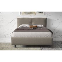 Letto Matrimoniale Contenitore 162x200 – Design Essenziale E Praticità Quotidiana - Must Tortora