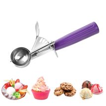 Paletta Per Gelato Da 40 Mm, Paletta Per Biscotti, Paletta Per Gelato Con Grilletto E Comoda Impugnatura Per Gelato, Pasticcini, Melone