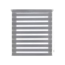 Indus Sensa Attrezzi Tenda A Rullo A Doppio Strato Senza Perforazione Colore Argento Grigio 37 X 180 Cm (larghezza X Altezza) Dimensioni Del Tessuto 