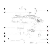 Scheda I108e Originale Bluebird Robot Tagliaerba Navimow Ab12.02.00.0110