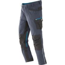 Terrax Workwear - Pantalones De Trabajo Talla 50 Antracita/petróleo Terrax