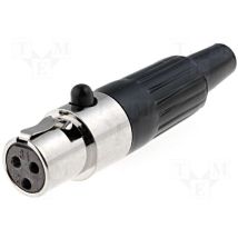 Connettore Per Saldatura Ad Aria Minixlr Femmina A 3 Poli Mxlr-3g