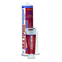 Prochimica - Multifiss Professional Adesivo Sigillante Resistente Acqua 290 Ml Bianco 290 Ml Bianco