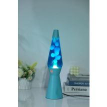 Itotal Lámpara Lava Base Azul 36 Cm Iluminación Suave