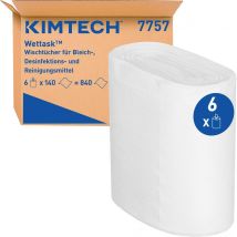 Kimberly-clark - Salviette Per La Pulizia Del Solvente Wypall Wettask. White 140 Whips Wipes