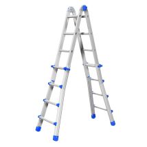 Scala Telescopica Trasformabile In Alluminio Marchetti Equ45 9+9 Fino A 4,35 Mt