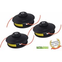 Set Di 3 Testine Automatiche A Doppia Linea Per Decespugliatore – Compatibili Con Fuxtec E Altri Decespugliatori – Per Un Taglio Preciso Ed Efficiente