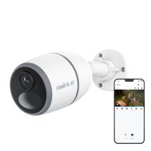 Reolink - 4k 8mp Akku 4g Lte Überwachungskamera Mit Personen-/fahrzeug-/tiererkennung, Nachtsicht, 2-wege-audio, Ip65
