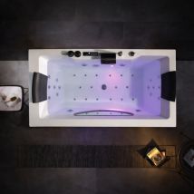 Baignoire Balneo Riviera Concept 1 Place Archipel 180x90