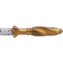 Exact - 5922 Kombigewindebohrer Metrisch M4 0.7 Mm Rechtsschneidend Din 3126 Hss 1 St.