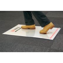 Kit Tapis Collant Anti-poussière Et Antidérapant Zipwall Mat Starter Kit. 30 Feuilles - Hilaire Sa