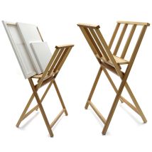 Artina De Balancín De Soporte De Haya Madera Plegable Gráficos Soporte De 65 X 48 X 71 Cm