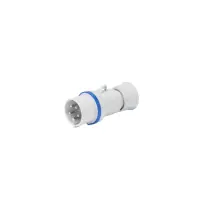 Gewiss – Mobile Plug 2P+E 32A 200-250V IP44/IP54 – Durable Construction – Blue