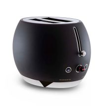 Bugatti – Romeo Toaster – 18/10 Stainless Steel – 7 Browning Settings – Defrost & Reheat Functions – Automatic Pop-Up