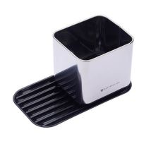 Stainless Steel Sink Caddy – Brushed Steel – Kitchen Organiser for Sponges and Brushes – 5-Year Guarantee