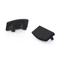 Velleman - Ledson Tapa Final De Aluminio Para El Perfil Led 'sl7' - Sin Agujero De Cable - Color Negro