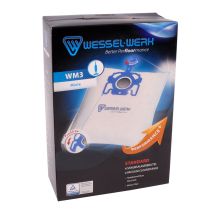 Wessel Werk - 4 X Wm3 = Swirl M52 Staubsaugerbeutel Für Miele Mit Staubverschluss + Motorfilter